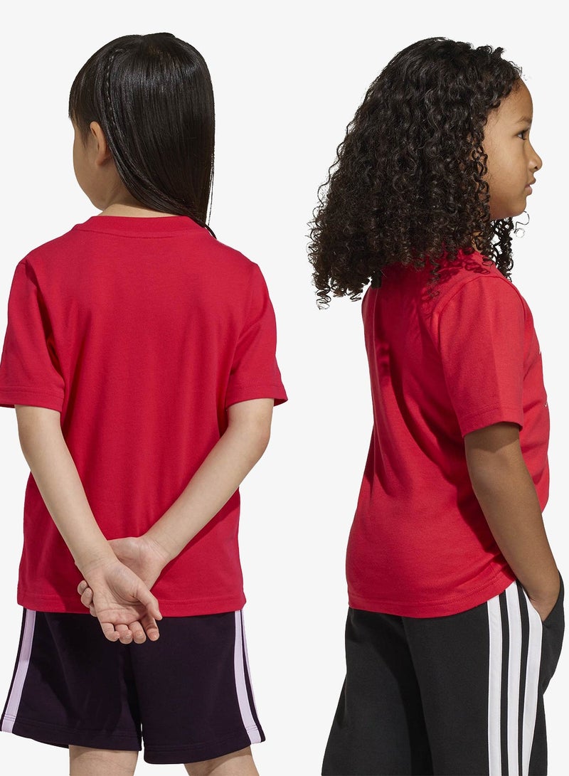 Adidas Kids Football Graphic T-Shirt - Image 2